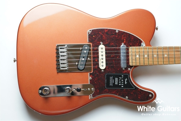 Player Plus Nashville Telecaster - Aged Candy Apple Red